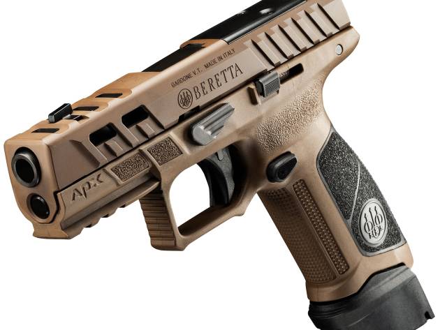 BER APX A1 FULL SIZE PORTED 9MM 4.25 FDE 21R