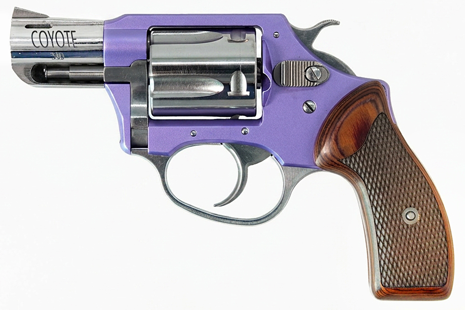 CA COYOTE 380ACP 2 HIGH POLISH & LAVENDER SHOOT