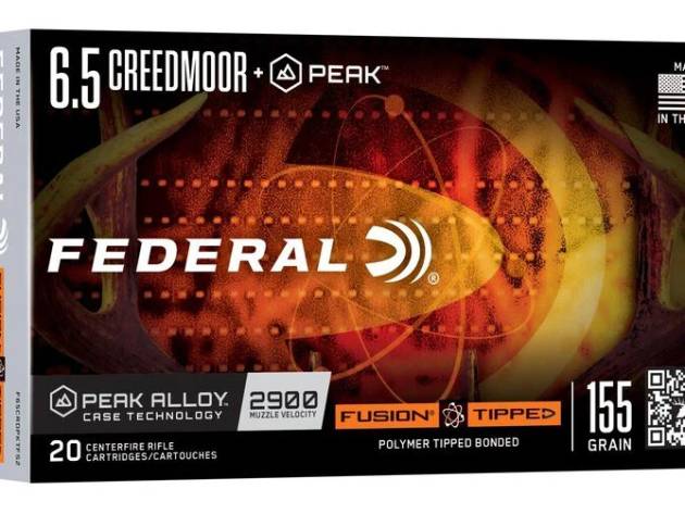 FED FUSION 6.5CREED +PEAK 155GR TIPPED 20/10