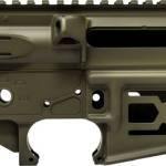 FAXON AR-15 X-TRA LITE - RECEIVER SET OD GREEN STRIPPED