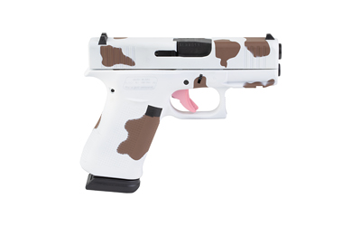 GLOCK 43X 9MM 15RD BRN COW PRINT - Image 2