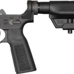 NLA COMPLETE AR15 LOWER FORGED - B5 BRAVO STOCK BLACK