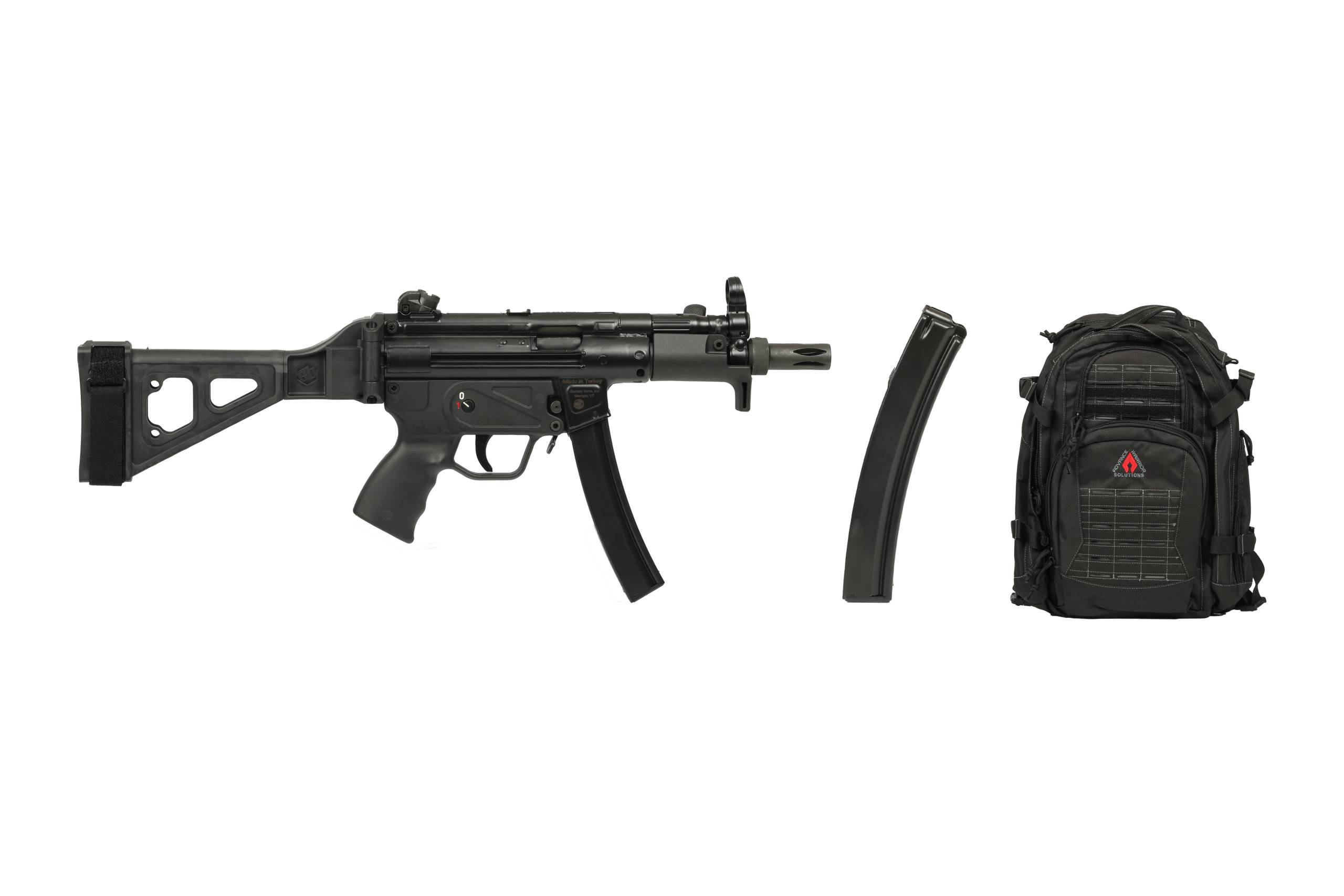 CENTURY ARMS AP5-P 9MM 5.75" 30+1 BRACE PKG