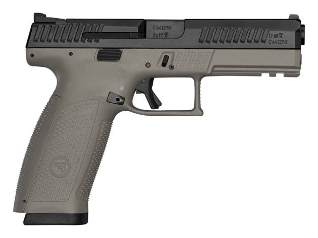 CZ P-10 F 9MM BLK/FDE 19+1 NS   #