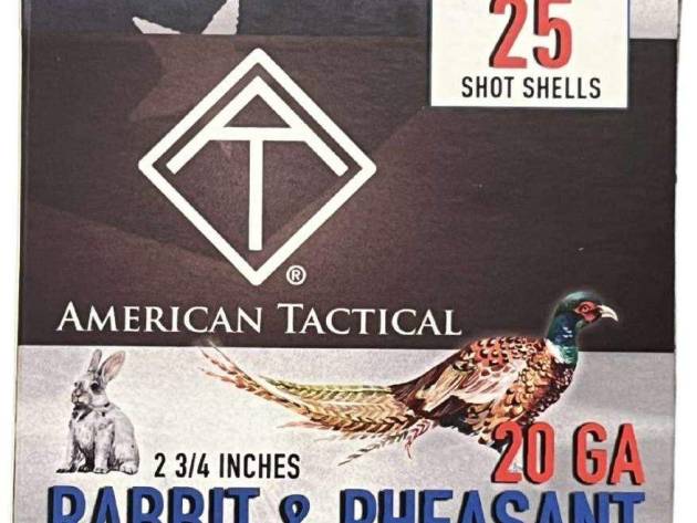 ATI Game Load Shotshell 20ga 2-3/4" 1oz 1220 fps #4 25/ct