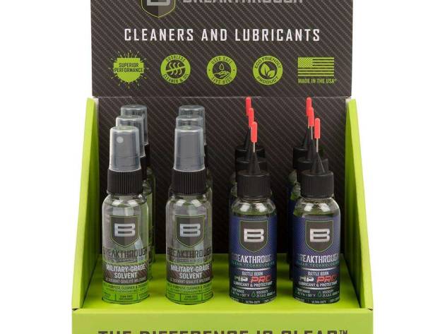 Allen Breakthrough Clean Technologies Cleaner and Lubricant Mini 12 Pack Display
