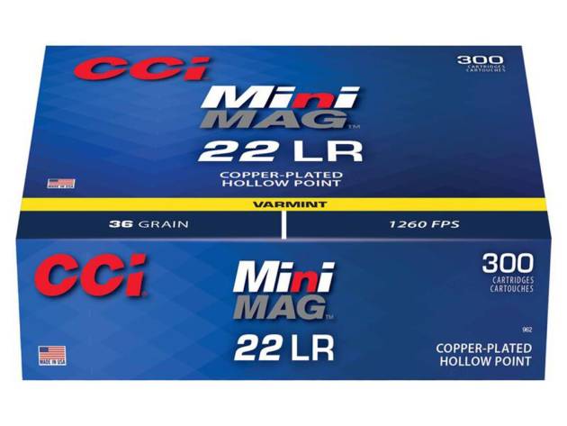 CCI Signature Mini-Mag .22 LR Signature Mini-Mag 36 gr CPHP 300/rd