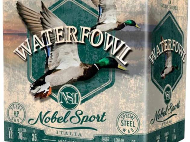 Nobel Sport Steel Waterfowl Shotshells 12 ga 3" 1-1/4 oz 1450 fps #4 250/ct Case