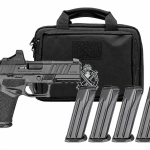 Springfield Gear Pac Echelon Alpha 4.0C Compact Handgun 9mm Luger 15rd Magazine(4) 4" Barrel U-DOT Sights Green Dot and Bag