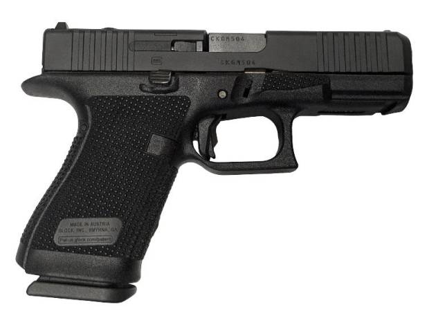 Glock 19 Gen 6 Handgun 9mm Luger 15rd Magazines (3) 4.02"  Ported Barrel Black Cerakote Austria