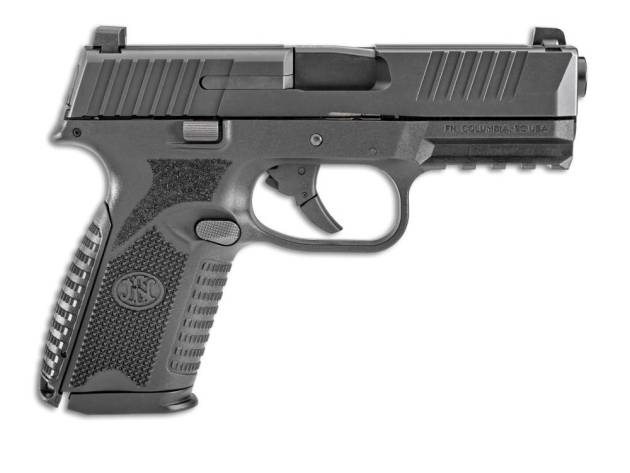 FN 509 Midsize Handgun 9mm Luger 15rd Magazines (2) 4" Barrel Black NMS