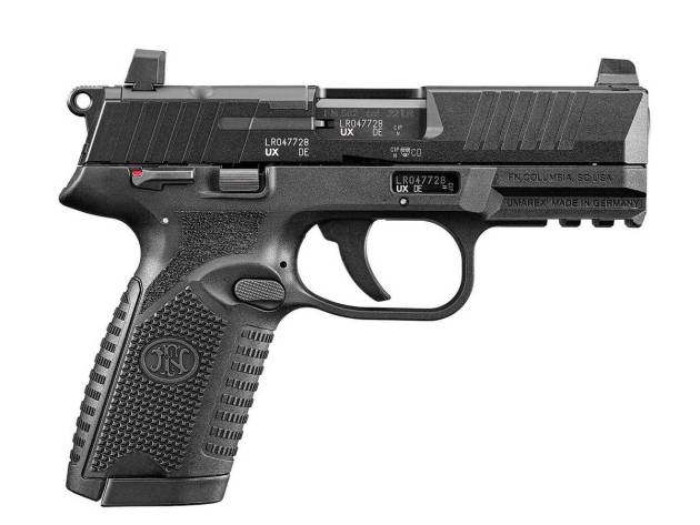 FN 502 MRD CA Compliant Handgun .22 LR 10rd Magazines(2) 4" Barrel Black Optic Ready