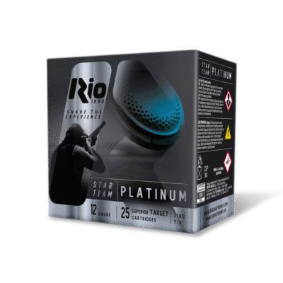 Rio Star Team Evo Platinum Nickel Shotshells 12ga 2-3/4 1oz 1250fps #8 25/ct