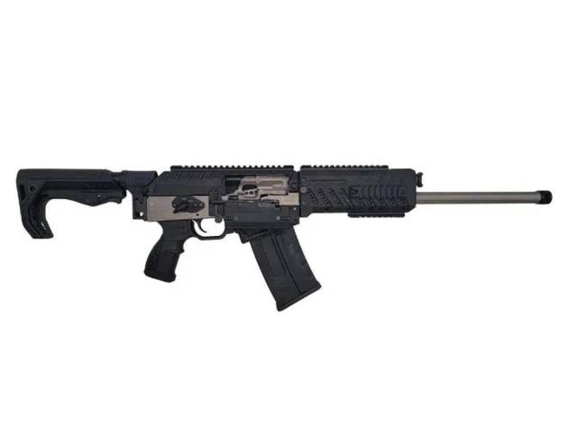 Fostech Origin 12 Gen 2 Shotgun 12 ga 5rd Magazine 18.5" M22 X .75 -6G Threaded Barrel Black Nickel