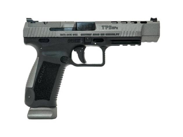 DEMO Canik TP9SFx Handgun 9mm Luger 20rd Magazine 5.2" Barrel Optic Ready Tungsten Finish