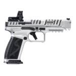 DEMO Canik SFx Rival-S Chrome Handgun 9mm Luger 18rd Magazine 5" Barrel Chrome with MO2 Optic