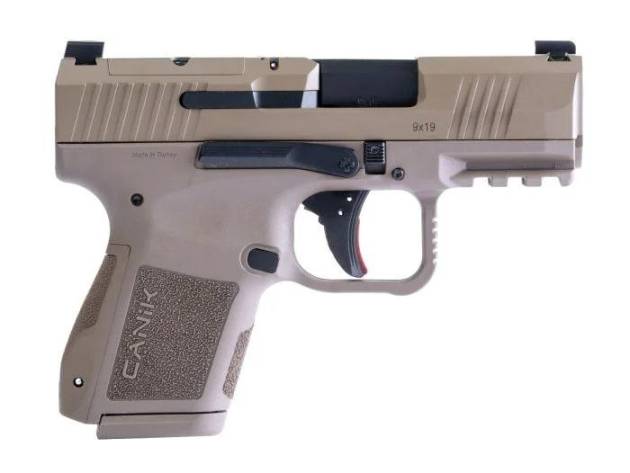 DEMO Canik METE MC9 CA Compliant Handgun 9mm Luger 10rd Magazine 3.18" Barrel FDE Frame