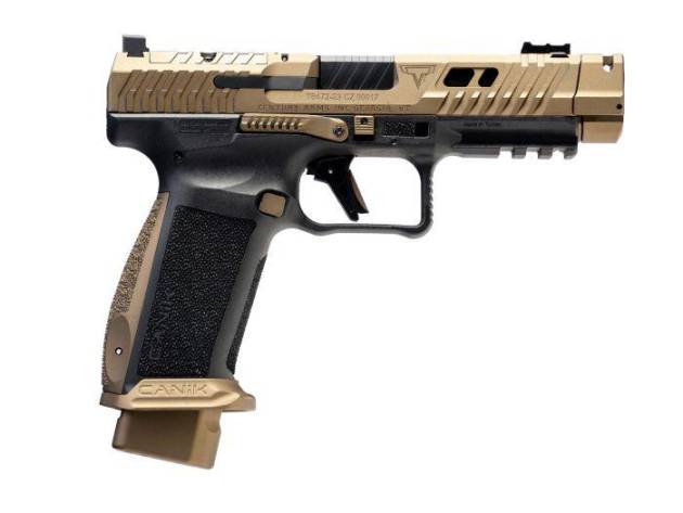 DEMO Canik TTI Combat Handgun 9mm Luger 18rd Magazine 4.6" Barrel TTI Bronze