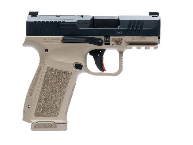 DEMO Canik Mete MC9L Handgun 9mm Luger 17rd Magazine 3.18" Barrel Optic Ready Black Slide FDE Frame